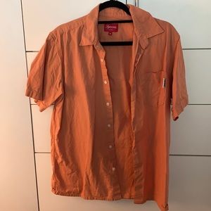 Supreme button down shirt